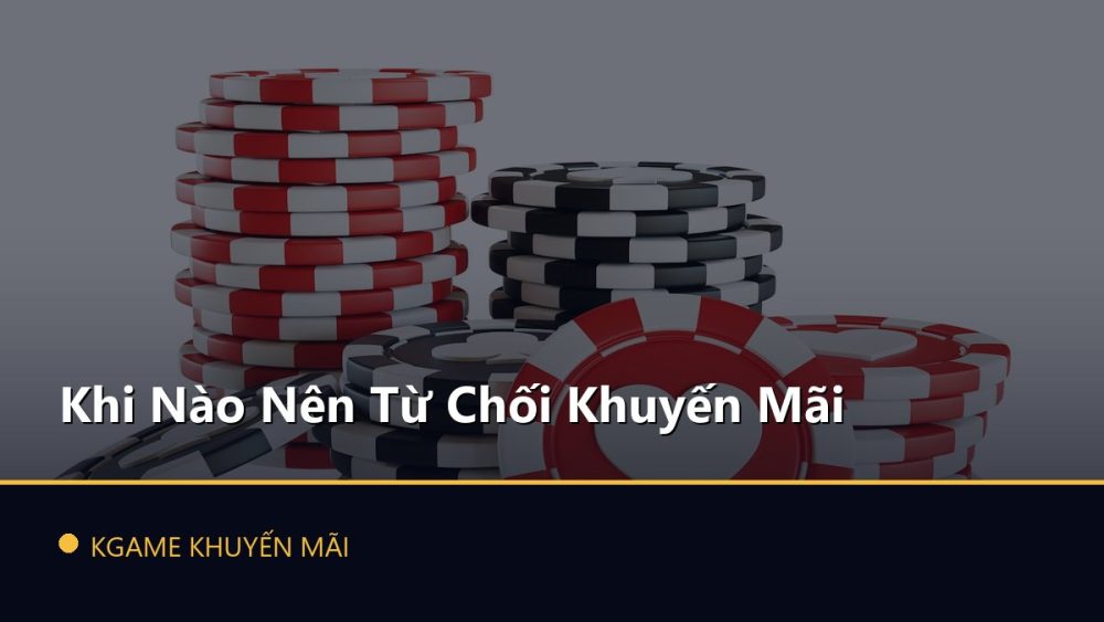 Khi Nào Nên Từ Chối Khuyến Mãi